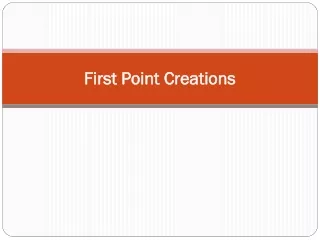 first point creations
