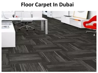 floor carpet in dubai