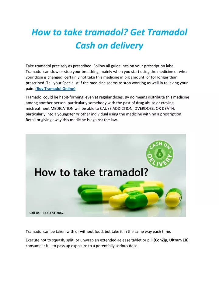 how to take tramadol get tramadol cash on delivery