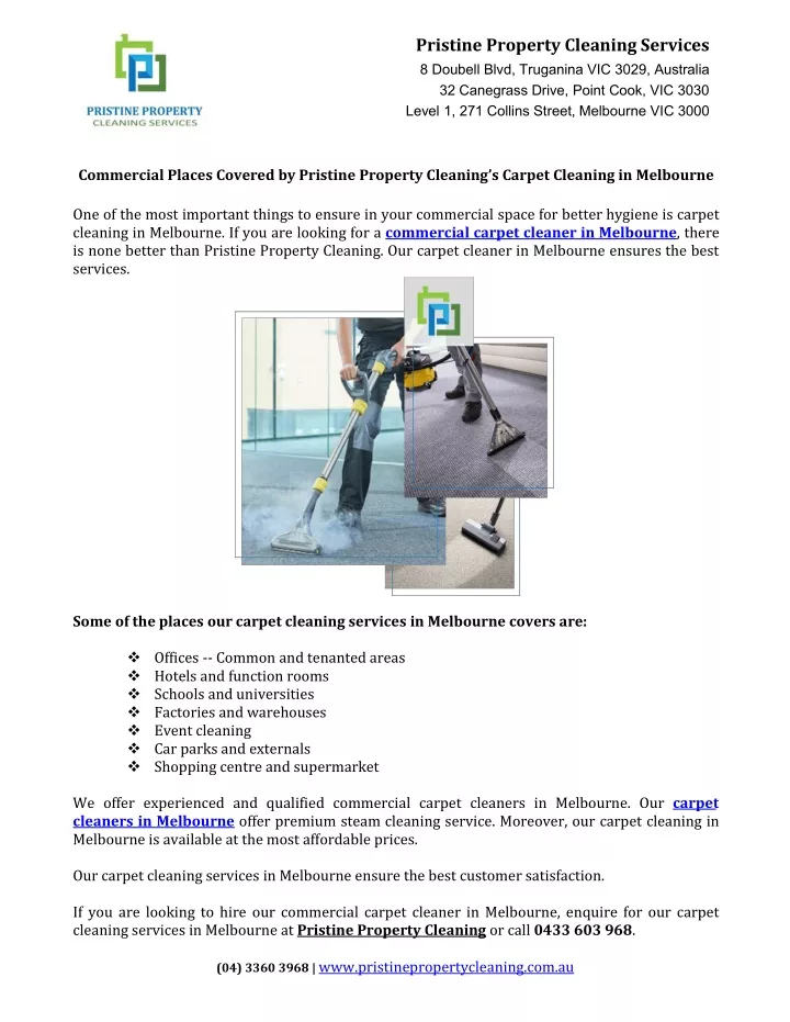 pristine property cleaning services 8 doubell