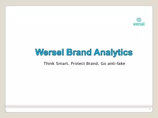 Wersel Brand Analytics