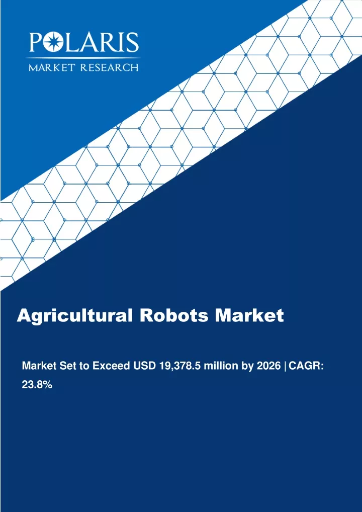 agricultural robots market