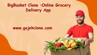 bigbasket clone online grocery delivery app