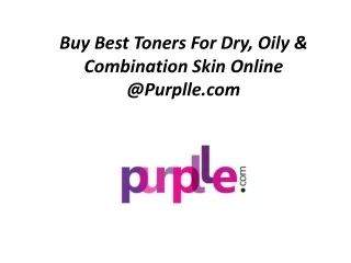 Toners For Skin - Buy Best Face Toners Online @Purplle.com