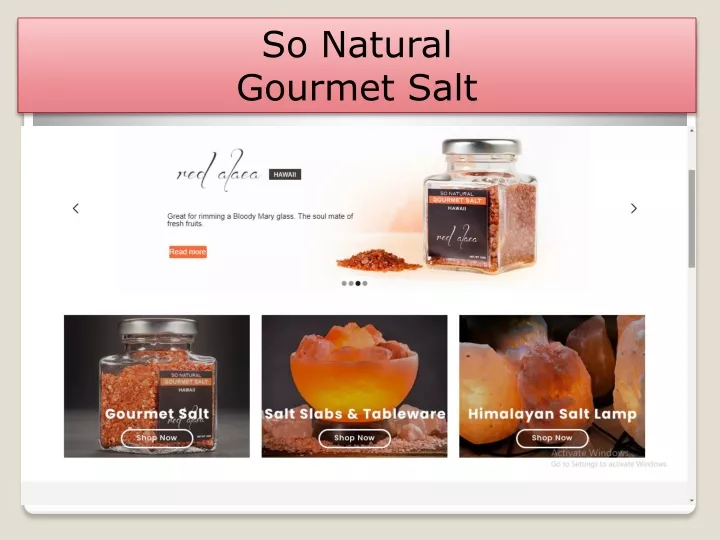 so natural gourmet salt
