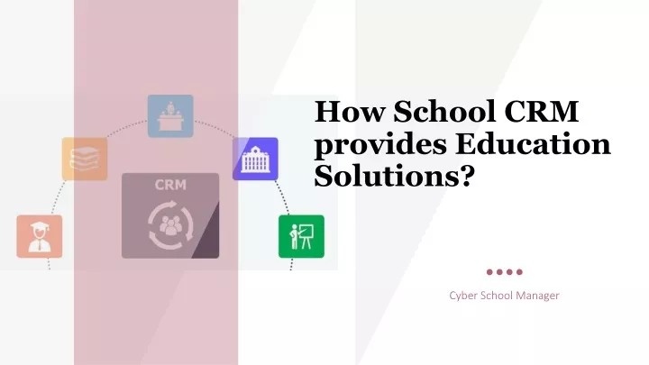 how school crm provides education solutions