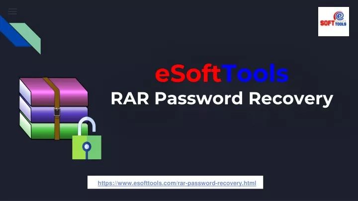 esoft tools rar password recovery