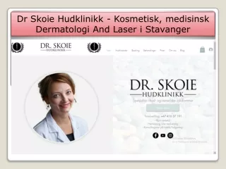 dr skoie hudklinikk kosmetisk medisinsk