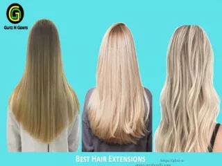 Buy Best Hair Extensions Online In Denmark | GlitzNGents