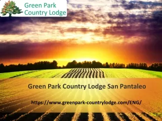 Green Park Country Lodge San Pantaleo- greenpark-countrylodge