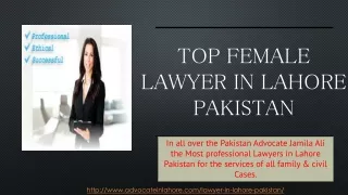 Get Pro Lawyer in Lahore Pakistan For Best Law Case Services