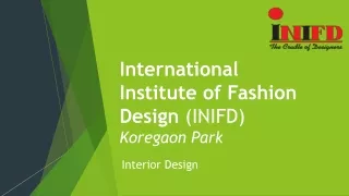 Inifd Interior design