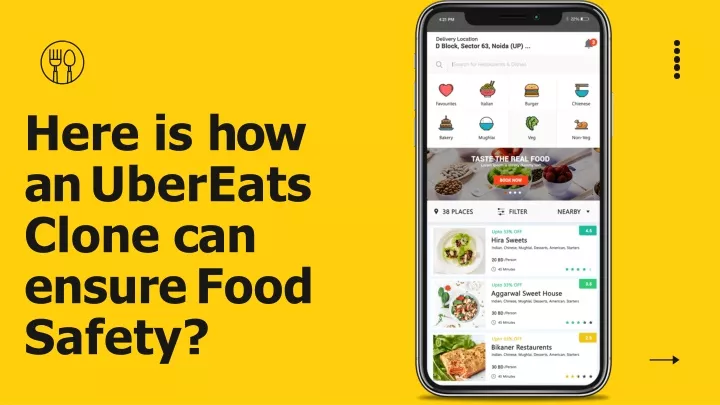 here is how anubereats clone can ensurefood safety