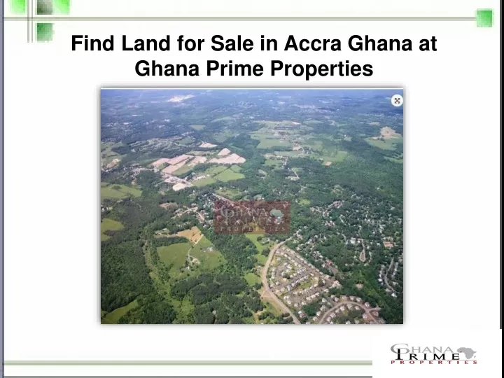 find land for sale in accra ghana at ghana prime