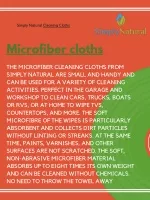Natural Cleaning Cloths - slide 1