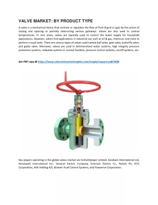 valve market by product type