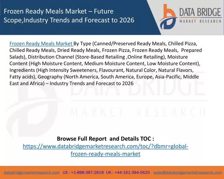 frozen ready meals market future scope industry