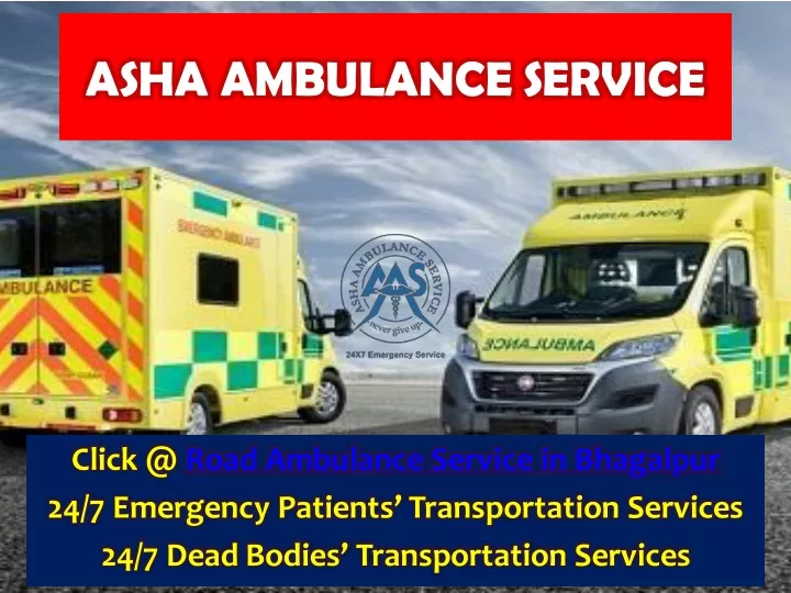 asha ambulance service