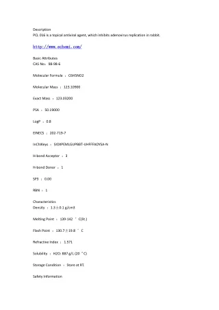 description pcl 016 is a topical antiviral agent