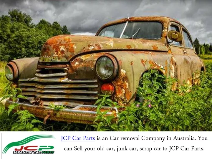 jcp car parts is an car removal company