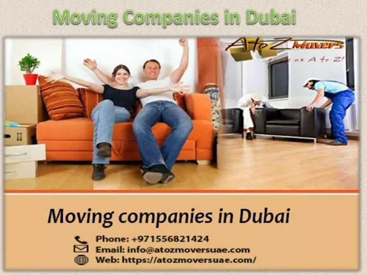 moving companies in dubai