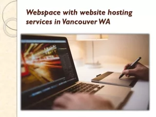 webspace with website hosting services in vancouver wa