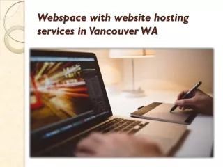 webspace with website hosting services