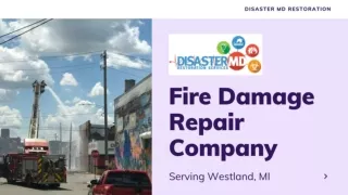 Protect Your Property From Fire Damage - Disaster MD