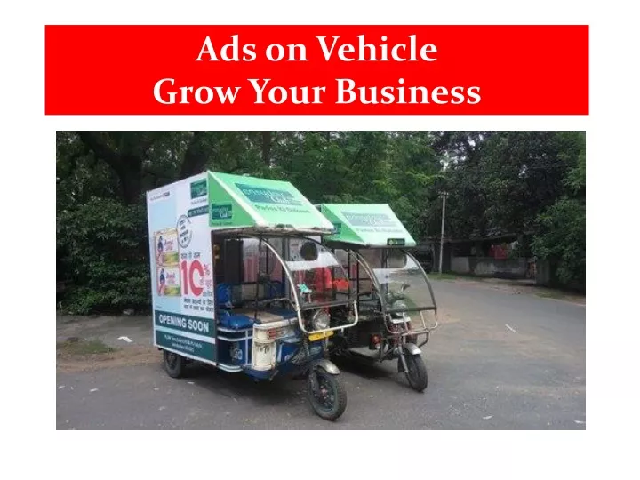ads on vehicle grow your business