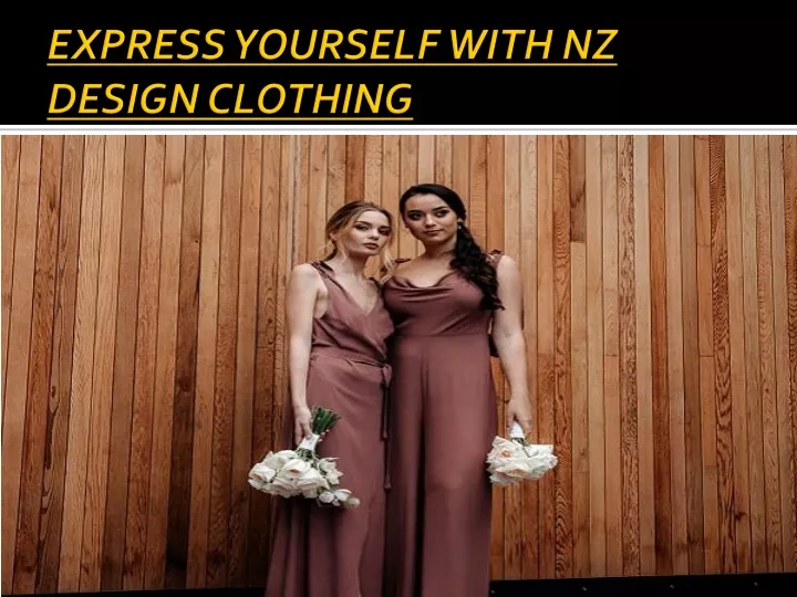 express yourself with nz design clothing