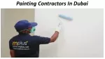 Painting Contractors In Dubai