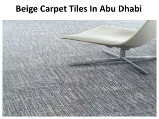 beige carpet tiles in abu dhabi