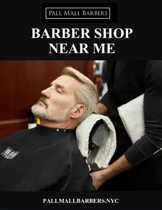 Barber Shop near me