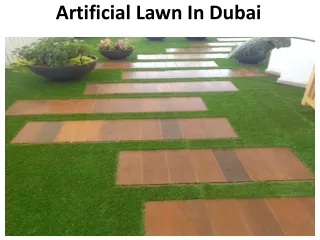 artificial lawn in dubai