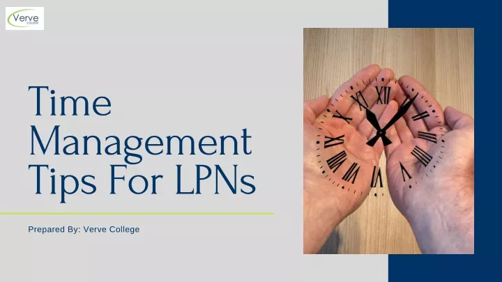 time management tips for lpns
