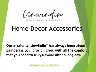 Home Decor Accessories