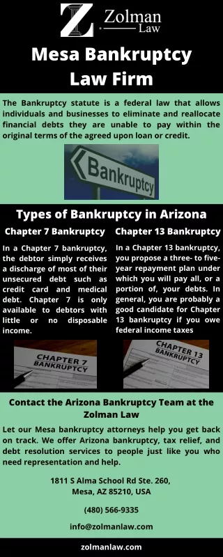 Mesa Bankruptcy Law Firm