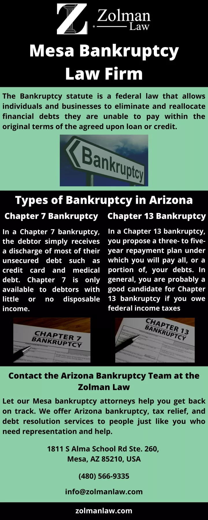 mesa bankruptcy law firm