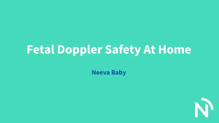 fetal doppler safety at home