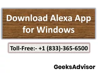 Download Alexa App for Windows