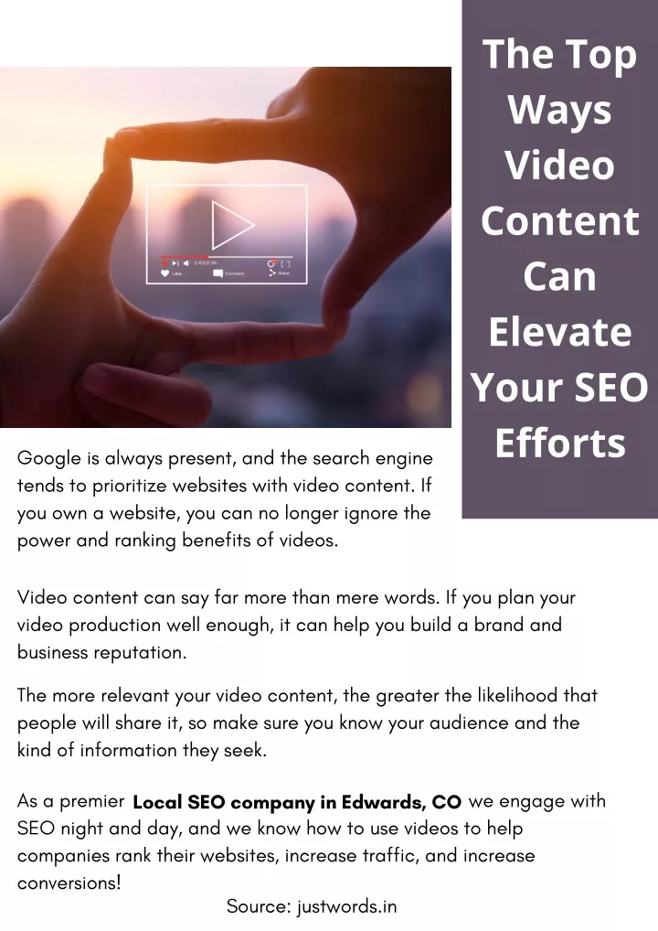 the top ways video content can elevate your