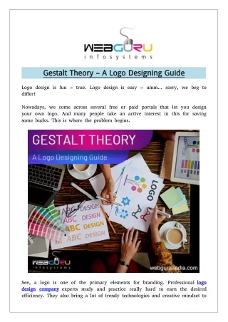 gestalt gestalt theory