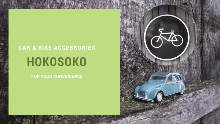 car bike accessories