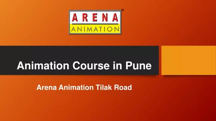 animation course in pune