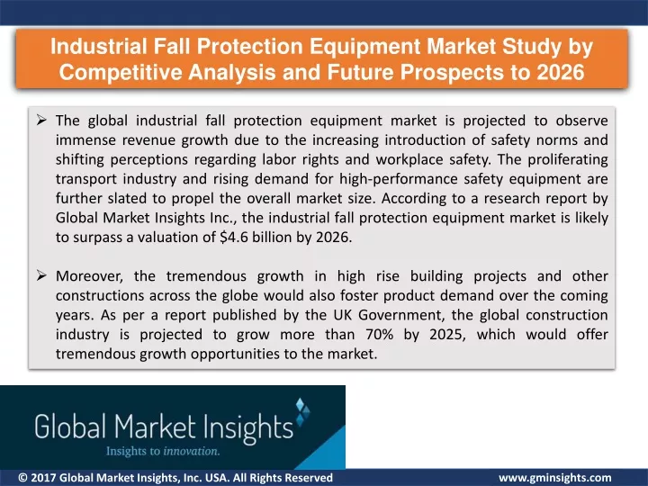 industrial fall protection equipment market study