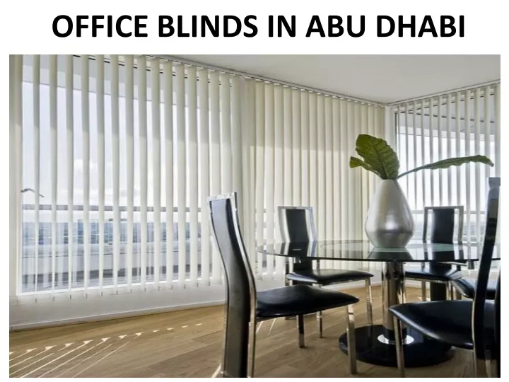 office blinds in abu dhabi