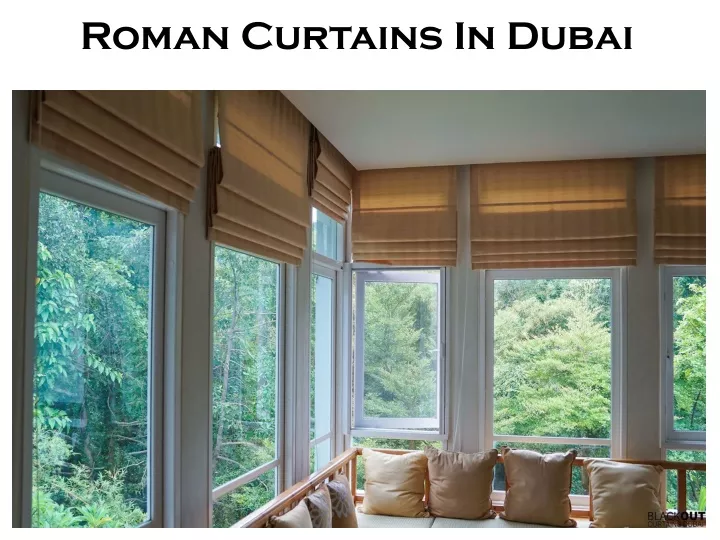 roman curtains in dubai