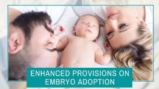 Embryo Adoption for Family Purposes