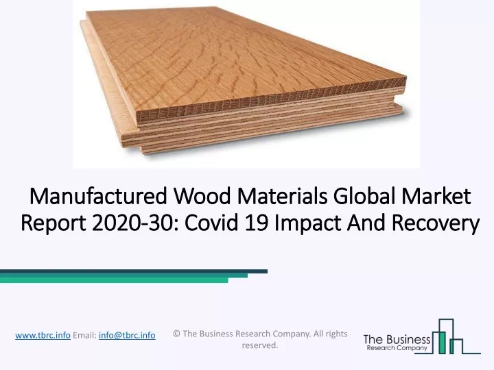 manufactured wood materials global market report 2020 30 covid 19 impact and recovery
