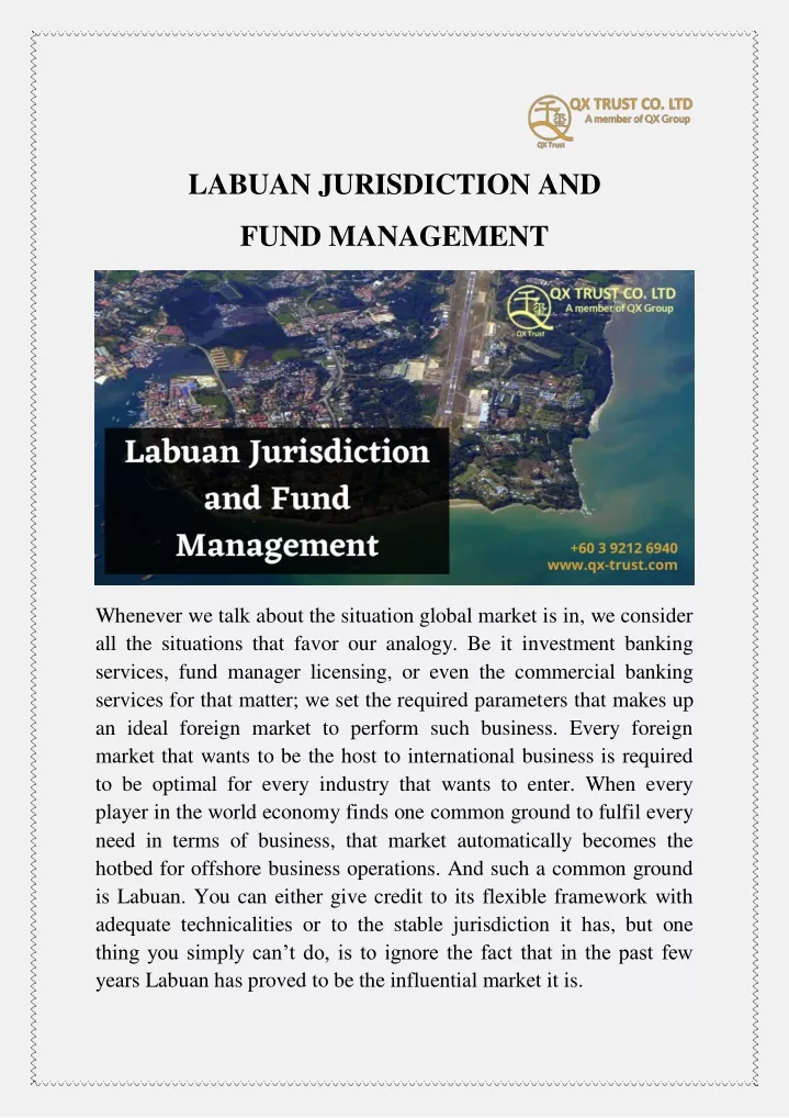labuan jurisdiction and